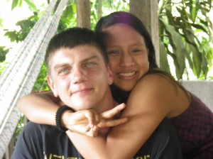 Christophe et Leslie.